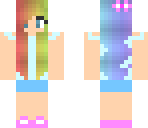 rainbow girl