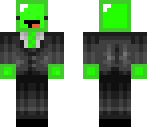 original green cube guy