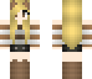 brown racoon girl