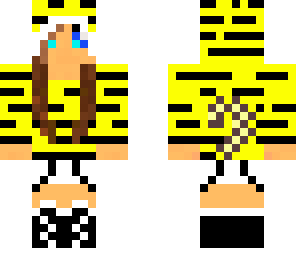 yellow tiger girl