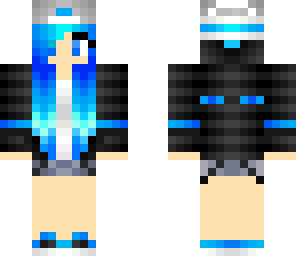 blue girl