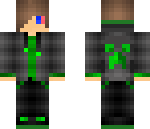 stoned man with green hoodie