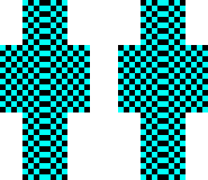 blue checkers