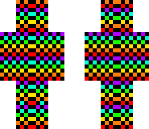 rainbow checkers
