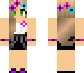 puerple girl