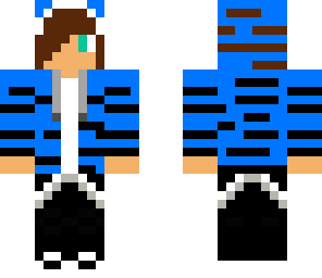 blue tiger guy