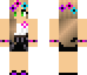 fixed purple girl skin