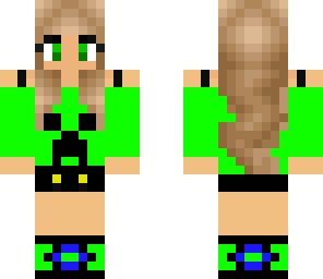 fluro creeper girl