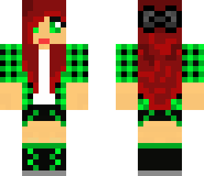 the girl in green