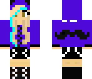pretty mustash girl
