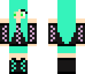 rocker green and pink