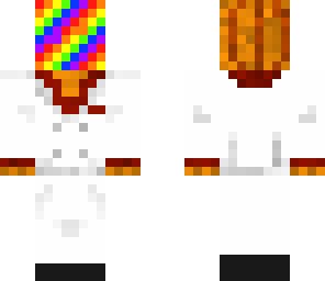 work in progress rainbow head