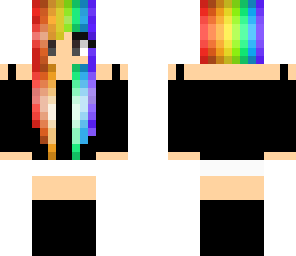 rainbow girl