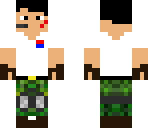 k-soldier without combat uniform