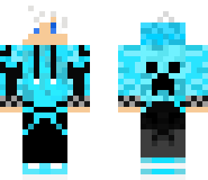 blue man