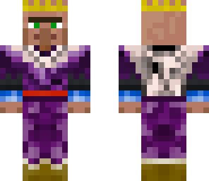 squid king in robes