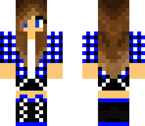 blue girl