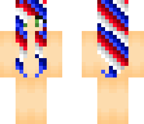 4th of july girl skin base