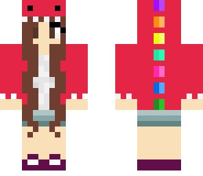pink dino girl