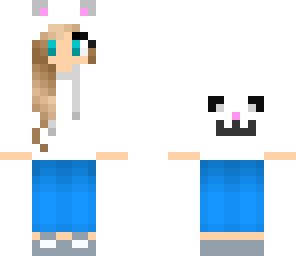 cat hoodie girl