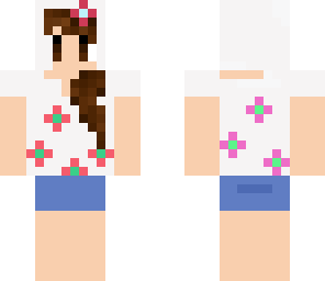 flower jacket girl
