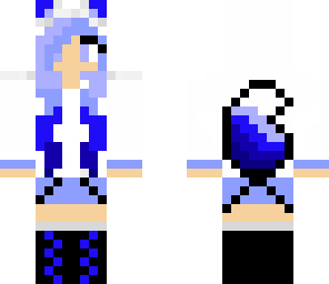 cute blue fox 