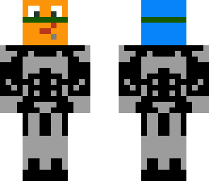 tei skin with rubix head and face