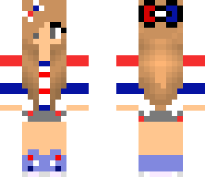patriotic girl