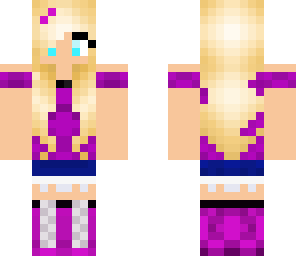 girls blonde skins 