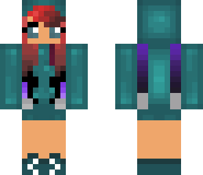 cyan sheepie hoodie