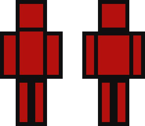 black and red