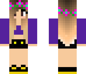 floral headress girl