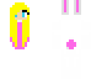 white bunny onesie
