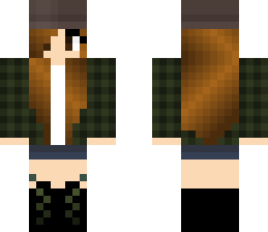 plaid girl