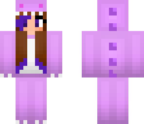 purple dino girl remake