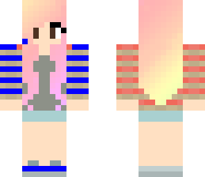 stripes girl