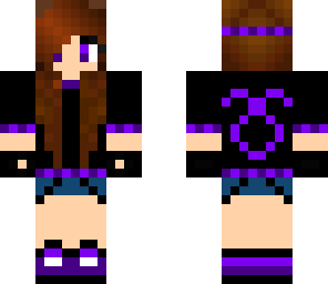 purple shadowhunter girl