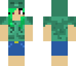 editied zombie mob girl