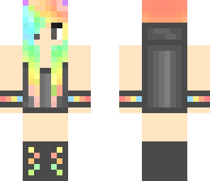 rainbow girl