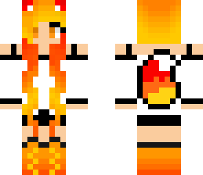 fire fox | Minecraft Skin