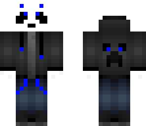 blue panda