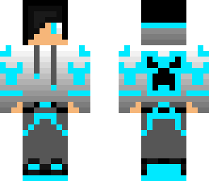 white blue hoodie