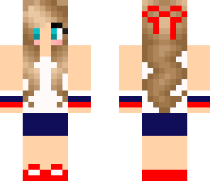 cute and simple patriot girl