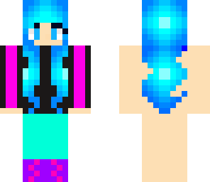 striped creeper girl unfinished