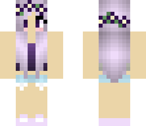 edited lilac hair