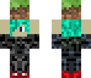theskepticgamer holding a grass block