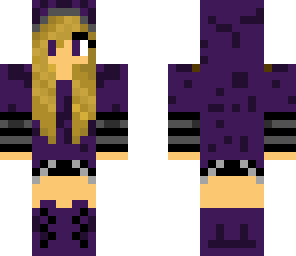 blond archer girl