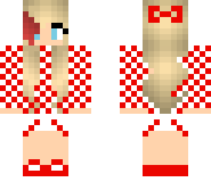 red plaid