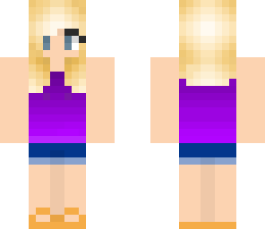 blonde short hair girl