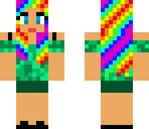 rainbow girl